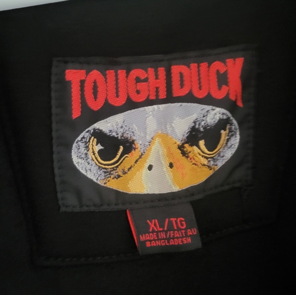 Tough Duck full zip hoodie Black XL - Picture 3 of 6